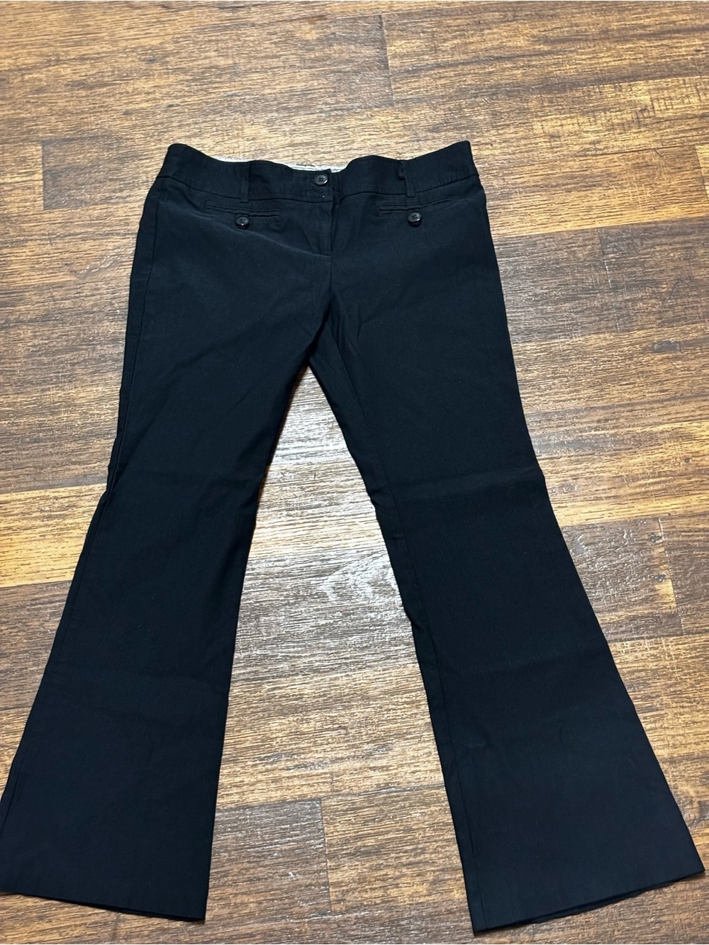 Spring Street Black Flared Trousers
